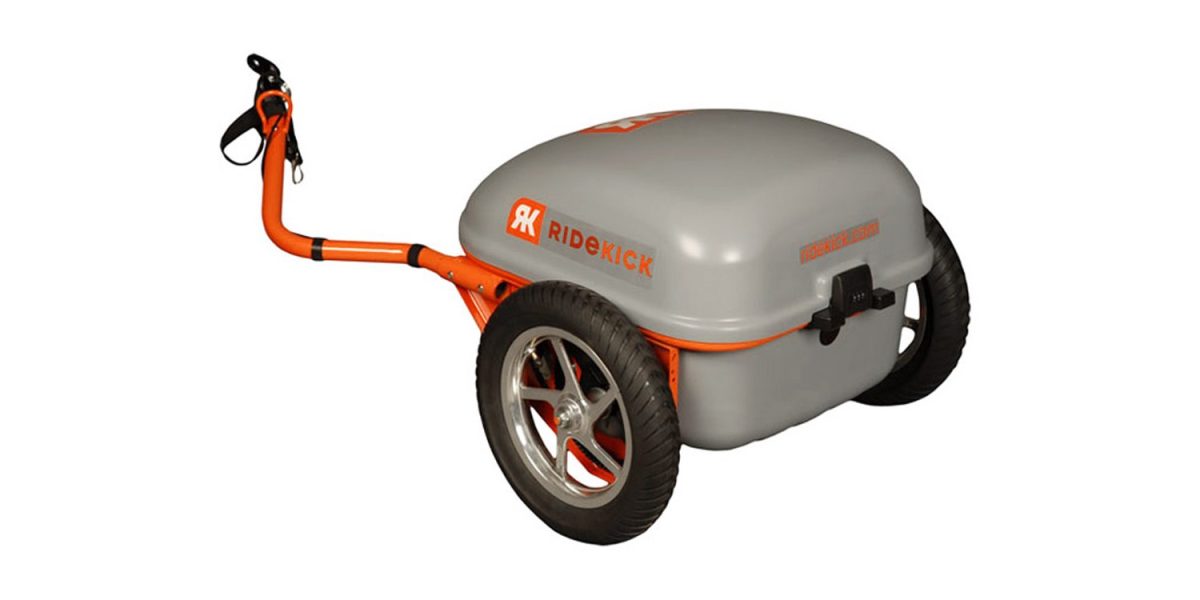 2013 Ridekick Electric Bike Trailer Review 1