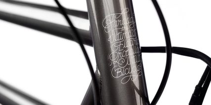 Faraday Porteur S Stock Head Tube