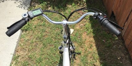 Ez Pedaler T350 Gull Wing Handle Bar Lcd Display