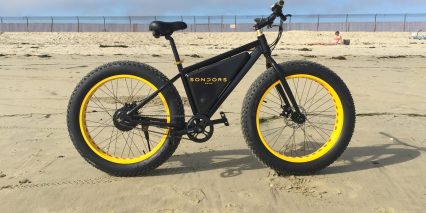 Sondors Electric Bike At The Beach