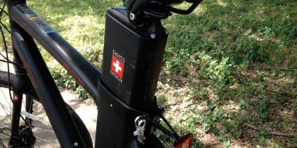 Lithium Battery Built Into Downtube