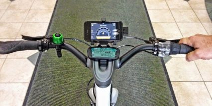 Smart Ebike Smart Phone App Display