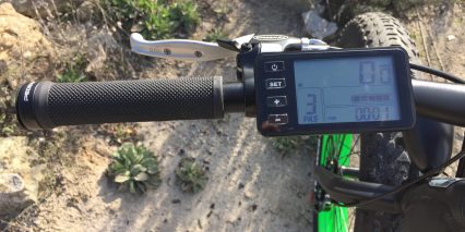 2016 Pedego Trail Tracker Locking Grips Backlit Lcd Computer