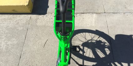 Pedego Latch Velo Hybrid Saddle From Above