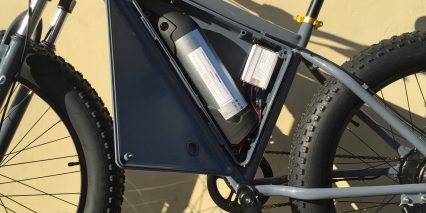 Sondors Fat Bike Battery Box Open Inside