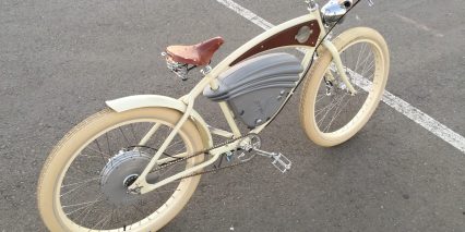 Vintage Electric Bikes Cruz View From Top Fender