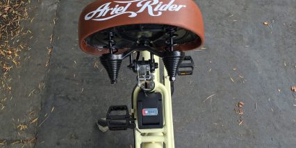 Ariel Rider W Class Flip Up Pivoting Saddle For Battery Removal