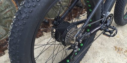 Easy Motion Big Bud Pro Tektro Auriga E Comp Hydraulic Disc Brakes