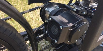 Outrider Alpha 400 Series Astroflight Motor With Custom Cooler