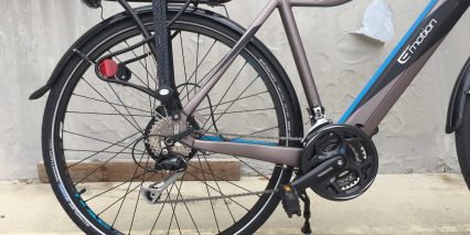 2016 Easy Motion Evo City Rack Pannier Blockers Bungee Cords