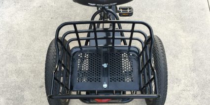 Liberty Trike Electric Tricycle Old Plastic Basket