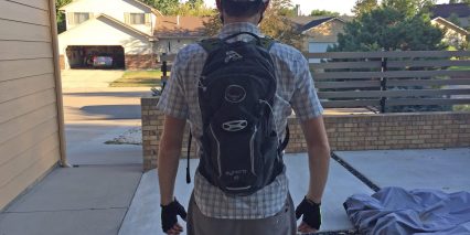 Osprey Syncro 10 Hydration Pack Worn Back