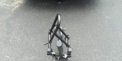 Prorack Bike Rack Hitch Platform Folded Back