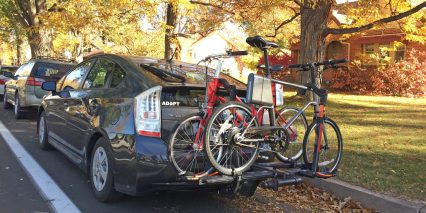 Surface 604 Yunbikes On Car Rack