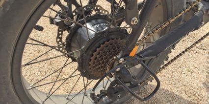 2017 Rad Power Bikes Radmini 750 Watt Geared Hub Motor And Bash Guard