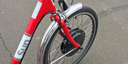 Sun 24 Traditional Electric Tricycle Stainless Steel Fender