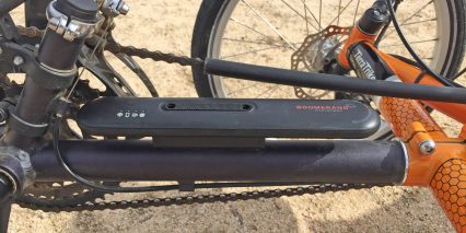 Boomerang Cyclotrac Bike Alarm Gps On Tadpole Trike