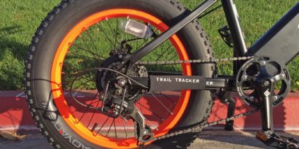 Pedego 20 Trail Tracker 7 Speed Shimano Tourney Tx With Derailleur Guard