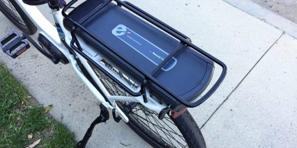 2017 Raleigh Sprite Ie Rack Slide 48 Volt Ebike Battery