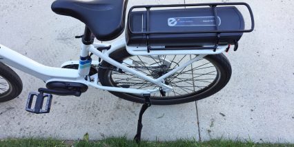 2017 Raleigh Sprite Ie Rear Kickstand Cargo Rack Battery