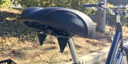 Izip E3 Go Large Leather Comfort Saddle With Springs