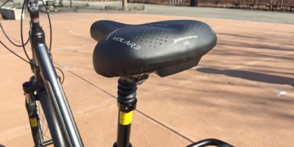 Kalkhoff Agattu B7 Selle Bassano Volare Gel Saddle With Post Modern Suspension Post