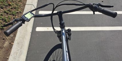 Pedego Platinum Interceptor Long Cruiser Bars Padded Grips