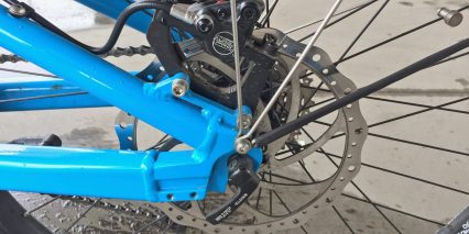 Riese And Muller Load Touring Hs Tektro Auriga Comp Hydraulic Disc Brakes 203 Mm Rotor Back