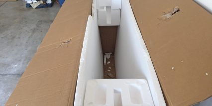 Voltbike Enduro Styrofoam Box Great Packing