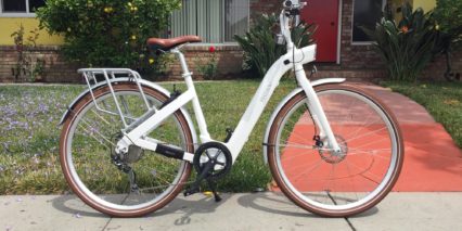 Besv Cf1 Electric Bicycle White