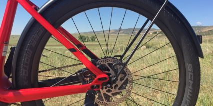 Trek Super Commuter Plus 8s Horizontal Rear Dropout One Piece Racktime Alloy Fender And Pannier Rack