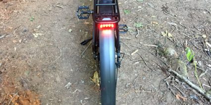 Ohm Sport Supernova M99 Led Tail Light On Racktime Rear Rack