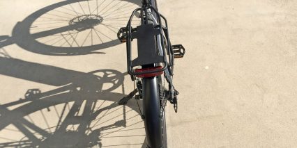 Juiced Bikes Crosscurrent S Custom Rear Rack With Rear Reflector