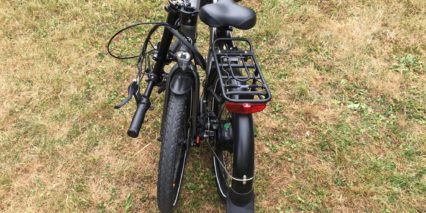 Evelo Quest One Folding Ebike Back