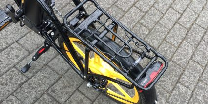 Ness Rua 25 Kg Rear Rack Adjustable Kickstand And Light