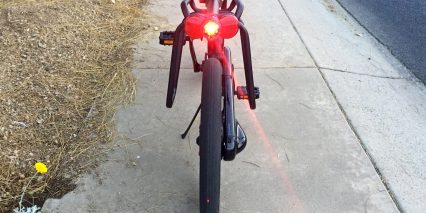 Gocycle Gs Optional Rear Light Busch Muller With Reflectors Pannier Hangars