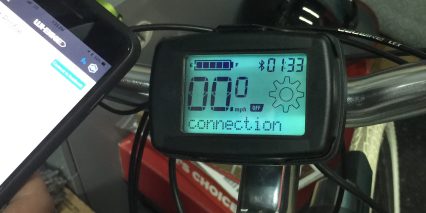 Piaggio Wi Bike Comfort Plus Backlit Lcd Display Panel