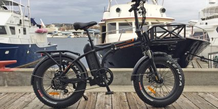 2018 Rad Power Bikes Radmini Black With Fenders And Racks