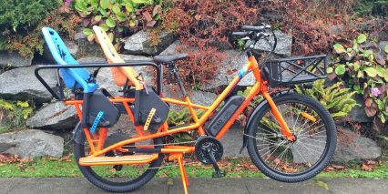 2018 Rad Power Bikes Radwagon Two Yepp Seats Caboose Bars