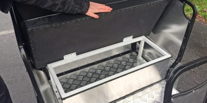 Rad Power Bikes Radburro Pedicab Seat Storage Box