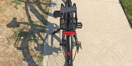 Magnum Metro Plus Custom Aluminum Rear Rack With Bungee Straps