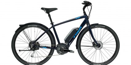 Trek Verve Plus High Step Deep Dark Blue Stock