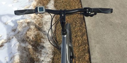 Trek Verve Plus Swept Back Handlebar Bosch Purion Display