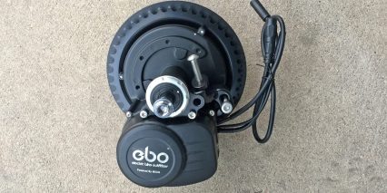 Electric Bike Outfitters Mountaineer Mid Drive Motor Top View