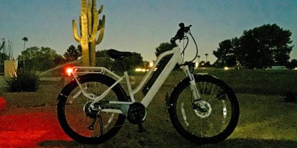 2018 Surface 604 Rook Ebike Lights At Night