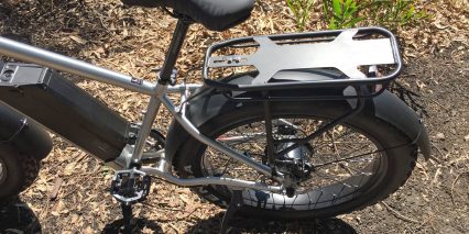 Juiced Ripcurrent S Rear Mount Kickstand Custom Alloy Rack