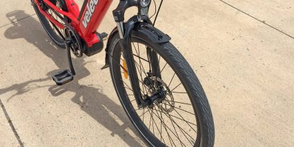 Velec R48m Sr Suntour Nex Spring Suspension Fork With Integrated Headlight