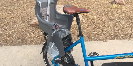 Ariel Rider M Class Compact Bicycle With Rear Child Seat