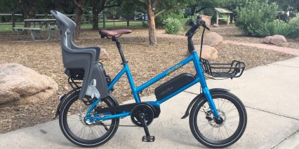 Ariel Rider M Class Ebike With Kids Seat