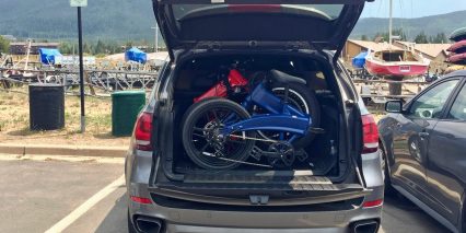 Two Sondors Folding Ebikes Fit In Car Trunk